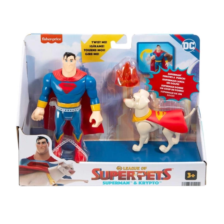 BFS Nessiworld HGL01 Imaginext DC League of Super Pets -  Kahramanlar ve Hayvanlar