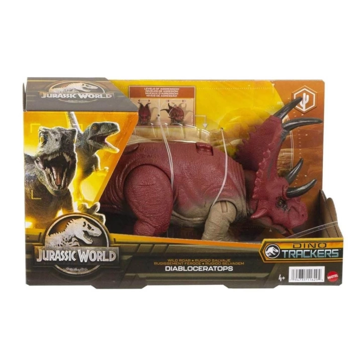 BFS Nessiworld HLP14 Jurassic World Kükreyen Dinozor Figürleri-Mattel