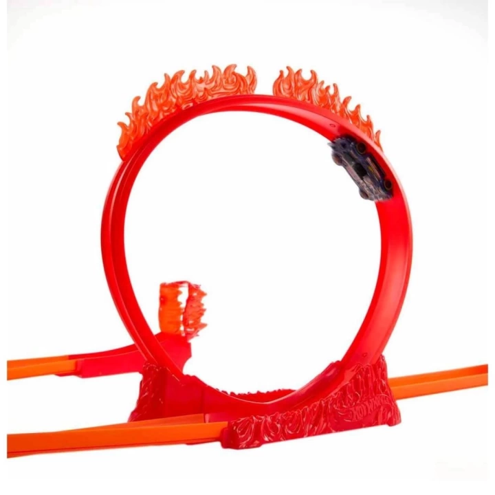 BFS Nessiworld  HMC04 Hot Wheels Track Builder Alev Temalı Akrobasi Seti