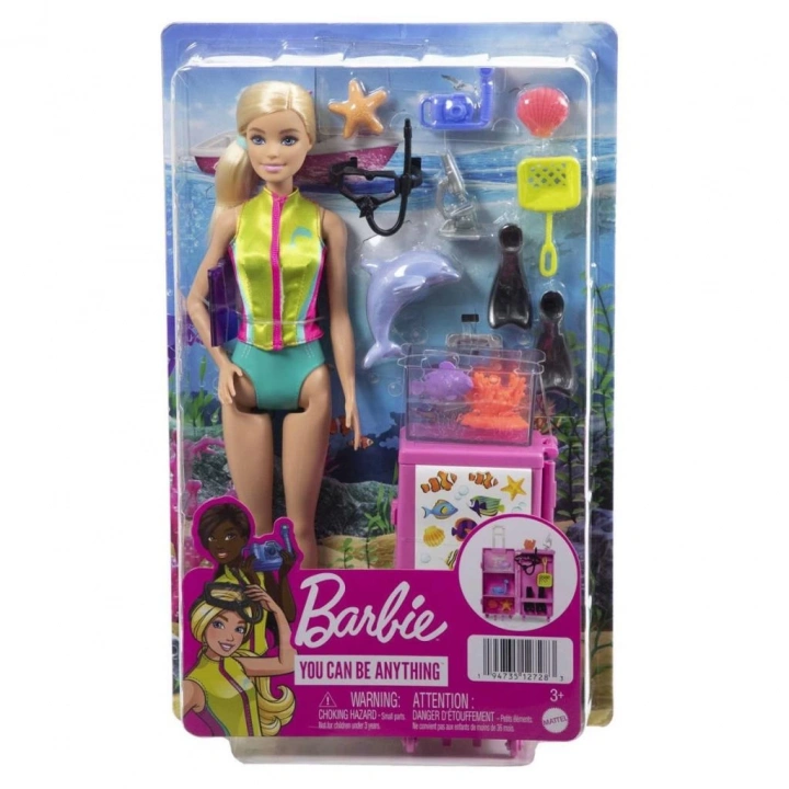 BFS Nessiworld HMH26 Barbie Deniz Biyoloğu Oyun Seti