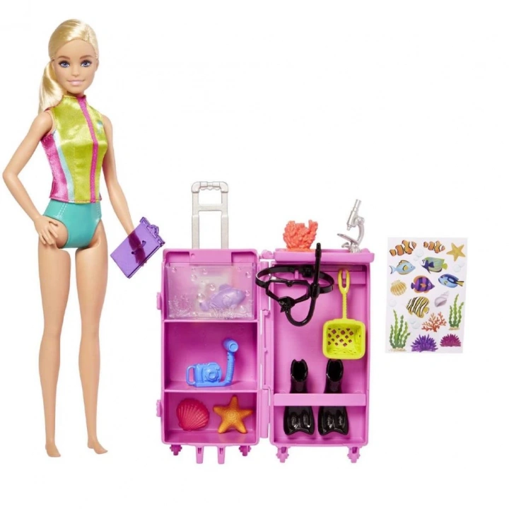 BFS Nessiworld HMH26 Barbie Deniz Biyoloğu Oyun Seti