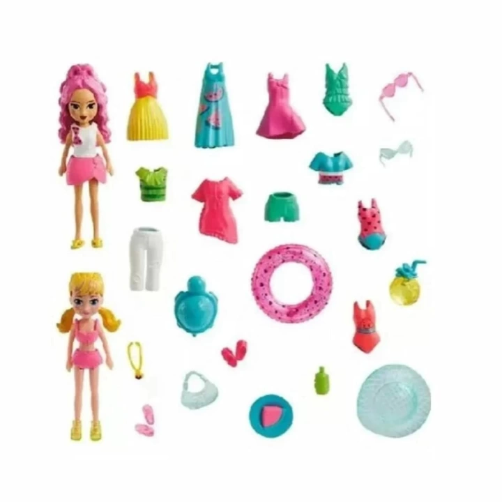 BFS Nessiworld HNF51 Polly Pocket ve Arkadaşları Farklı Moda Aksesuarları Oyun Setleri
