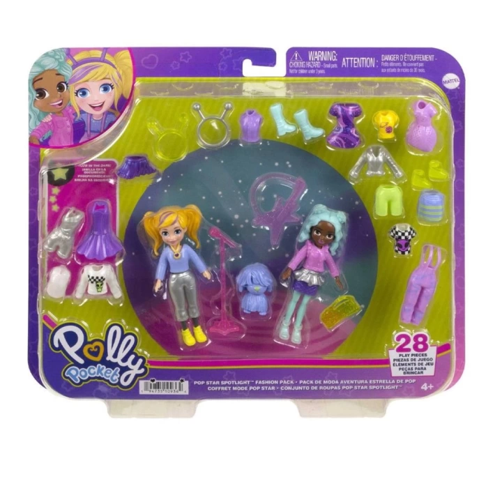 BFS Nessiworld HNF51 Polly Pocket ve Arkadaşları Farklı Moda Aksesuarları Oyun Setleri