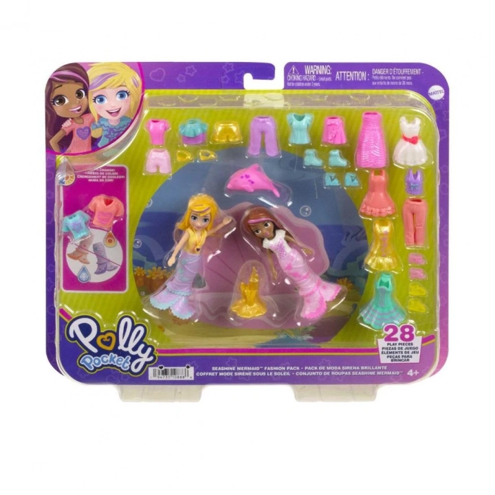 BFS Nessiworld HNF51 Polly Pocket ve Arkadaşları Farklı Moda Aksesuarları Oyun Setleri