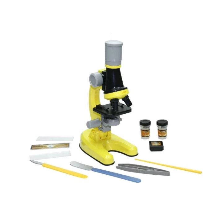 BFS Nessiworld KM-1012A-1 1013A-1 Işıklı Objektif Bilim Mikroskopu -Vardem