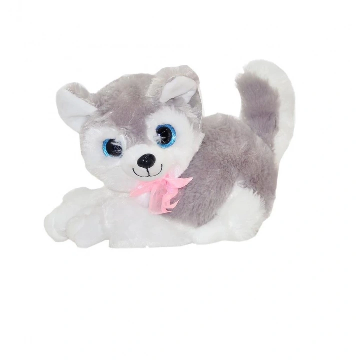 BFS Nessiworld KZL-1611001 Peluş Sesli Havlayan Köpek 25 cm -Kızılkaya