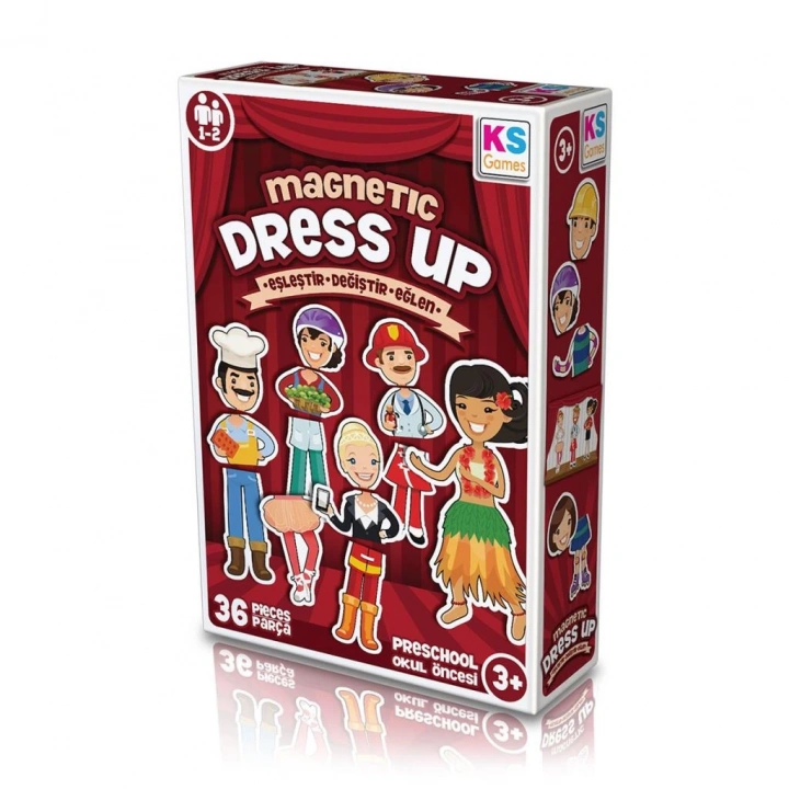 BFS Nessiworld MD174 KS, Magnetic Dress Up - Eşleştir・Değiştir・Eğlen / +3 yaş