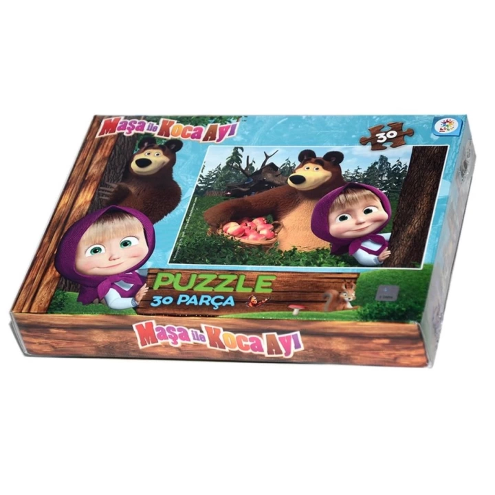 BFS Nessiworld MS7574 Laço Kids Maşa ile Koca Ayı 30 Parça Puzzle