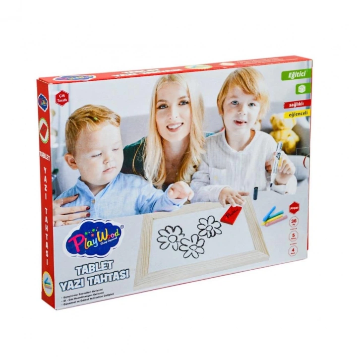 BFS Nessiworld ONY-391 Ahşap Tablet Yazı Tahtası -Onyıl