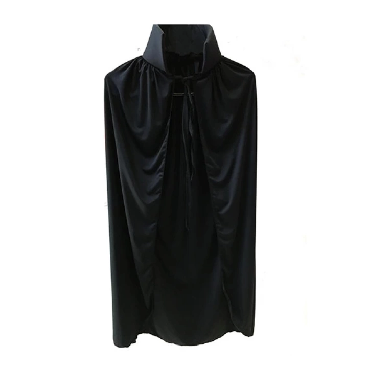BFS Nessiworld  Sİyah Yakalı Pelerin - Vampir Pelerin - Dracula Pelerin 90 cm
