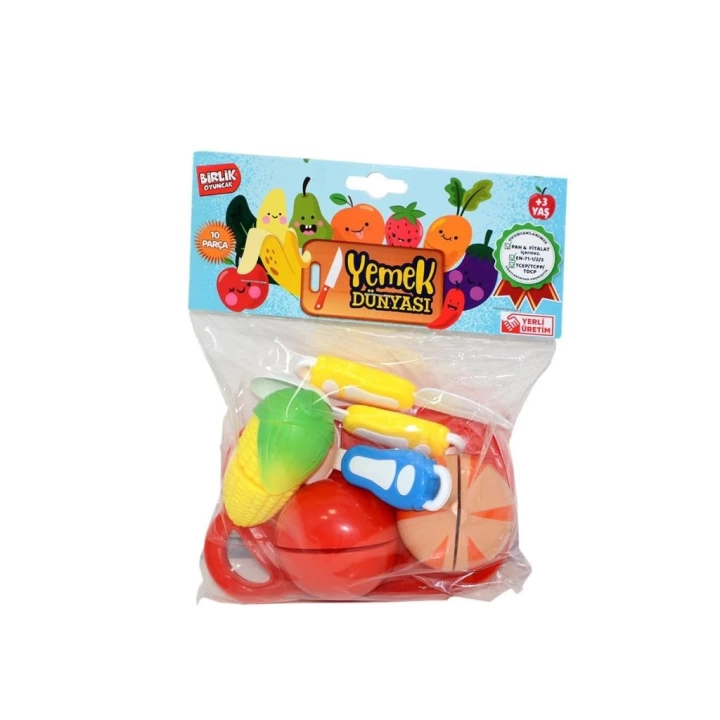 BFS Nessiworld URT007-PVC-1AB KESİLEBİLEN SEBZE MEYVE 3 PCS