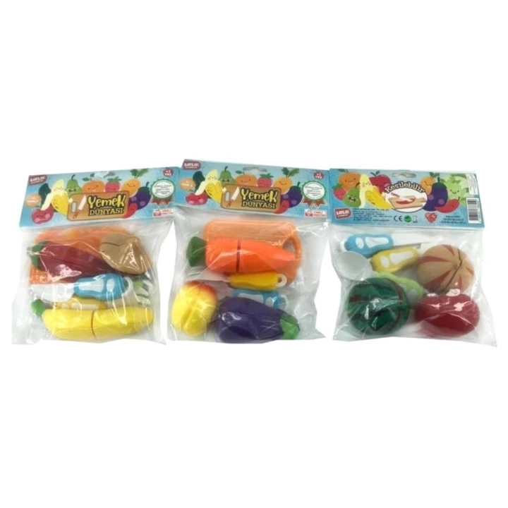 BFS Nessiworld URT007-PVC-1AB KESİLEBİLEN SEBZE MEYVE 3 PCS