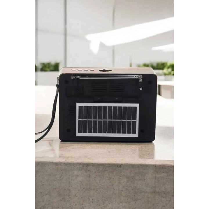 BFS Nostaljik Görünümlü USB Girişli Bluetooth Bağlantılı Radyo