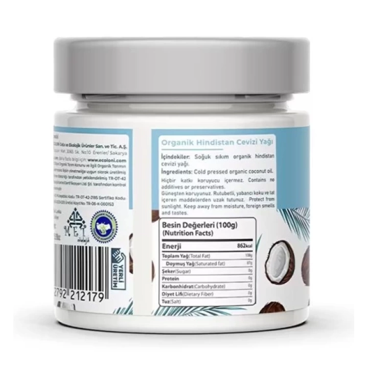BFS   OG Natural Organik Hindistan Cevizi Yağı 170 Gr