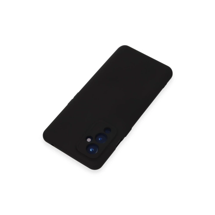 BFS  One Plus 9 Kılıf Nano içi Kadife Silikon - Siyah