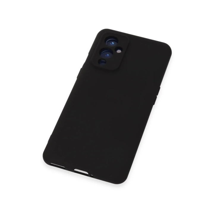 BFS  One Plus 9 Kılıf Nano içi Kadife Silikon - Siyah