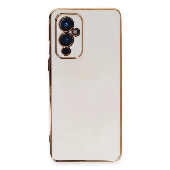BFS  One Plus 9 Kılıf Volet Silikon - Beyaz