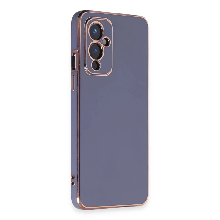 BFS  One Plus 9 Kılıf Volet Silikon - Mavi