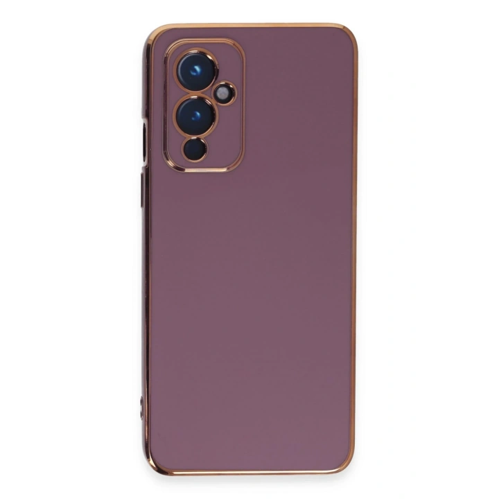 BFS  One Plus 9 Kılıf Volet Silikon - Mor