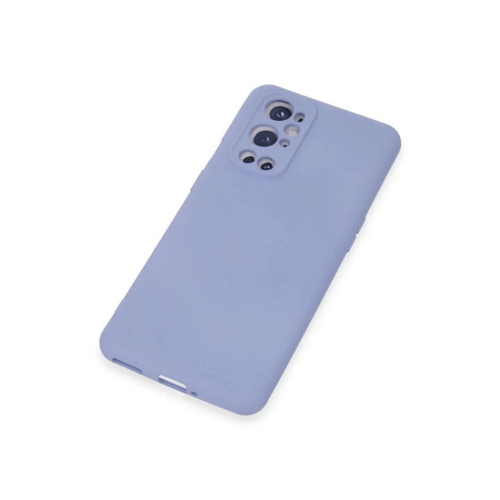 BFS  One Plus 9 Pro Kılıf Nano içi Kadife Silikon - Mavi