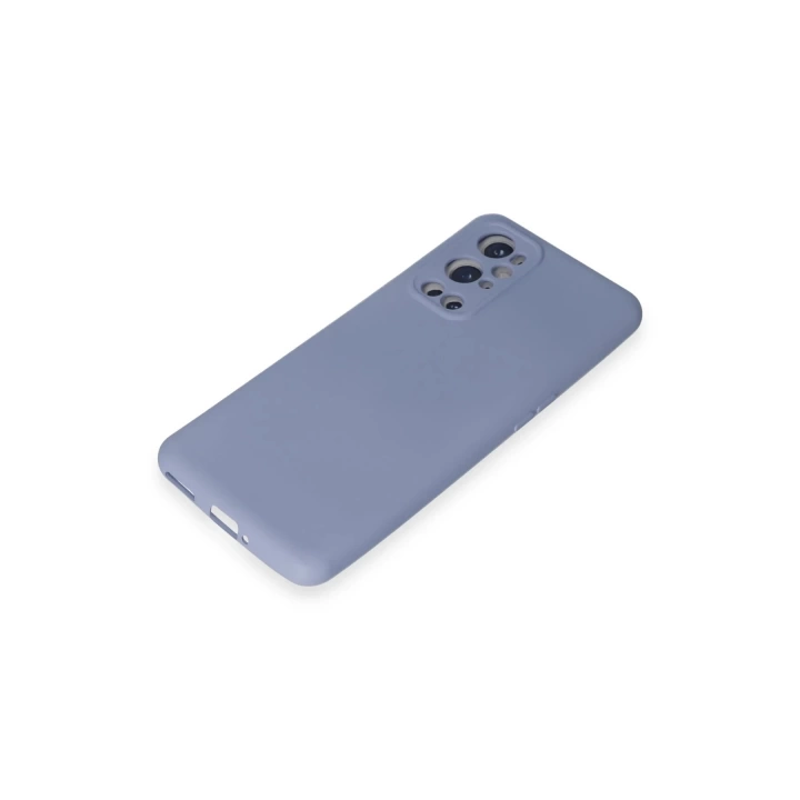 BFS  One Plus 9 Pro Kılıf Nano içi Kadife Silikon - Mor