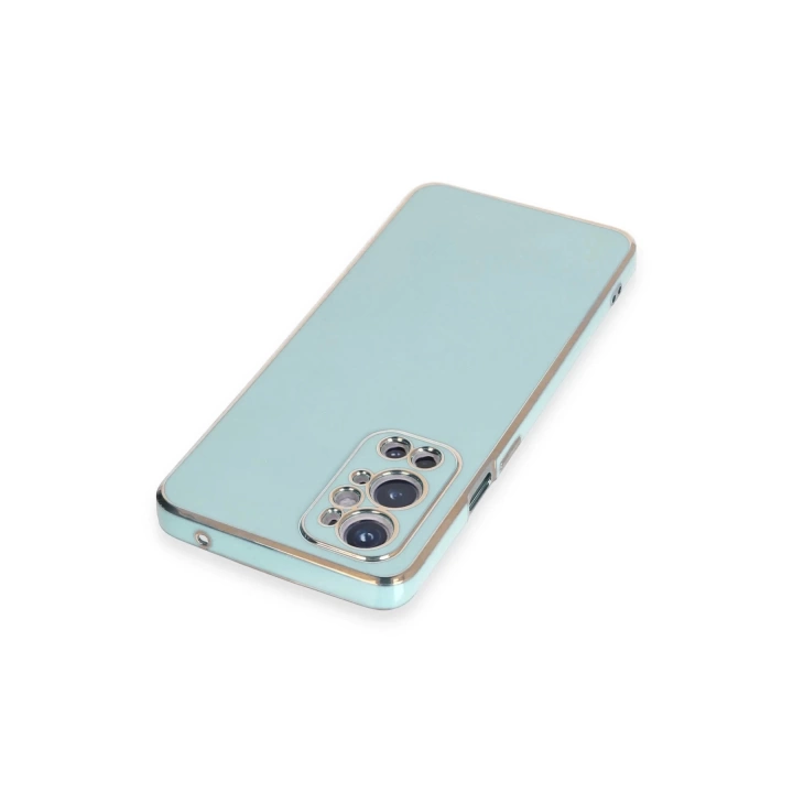 BFS  One Plus 9 Pro Kılıf Volet Silikon - Açık Yeşil