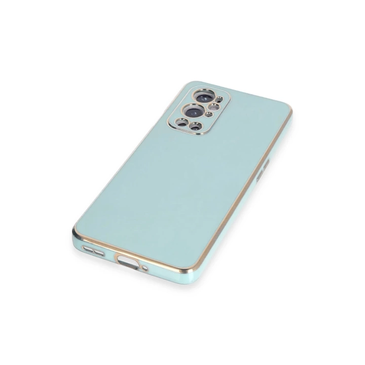 BFS  One Plus 9 Pro Kılıf Volet Silikon - Açık Yeşil