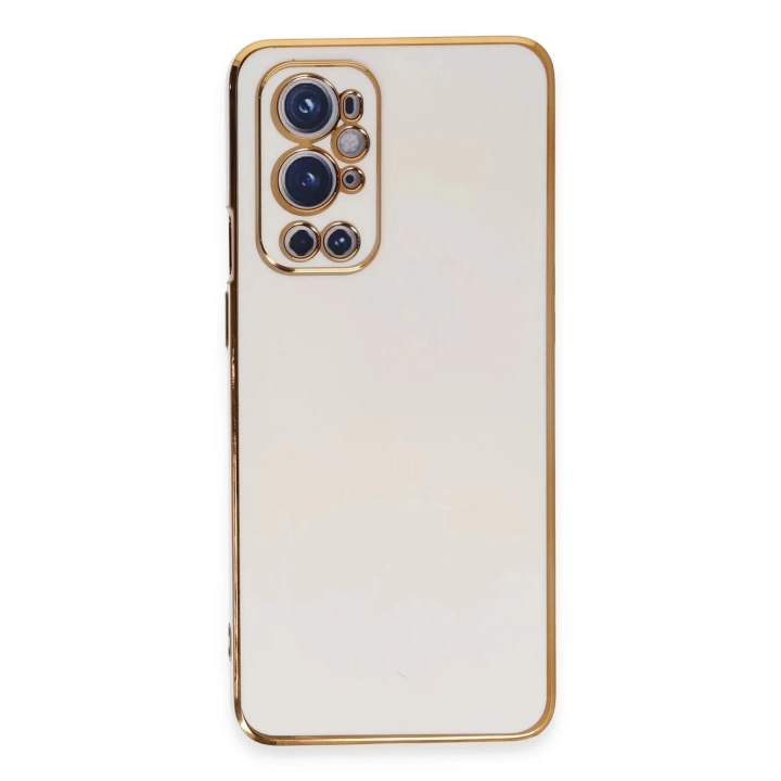 BFS  One Plus 9 Pro Kılıf Volet Silikon - Beyaz