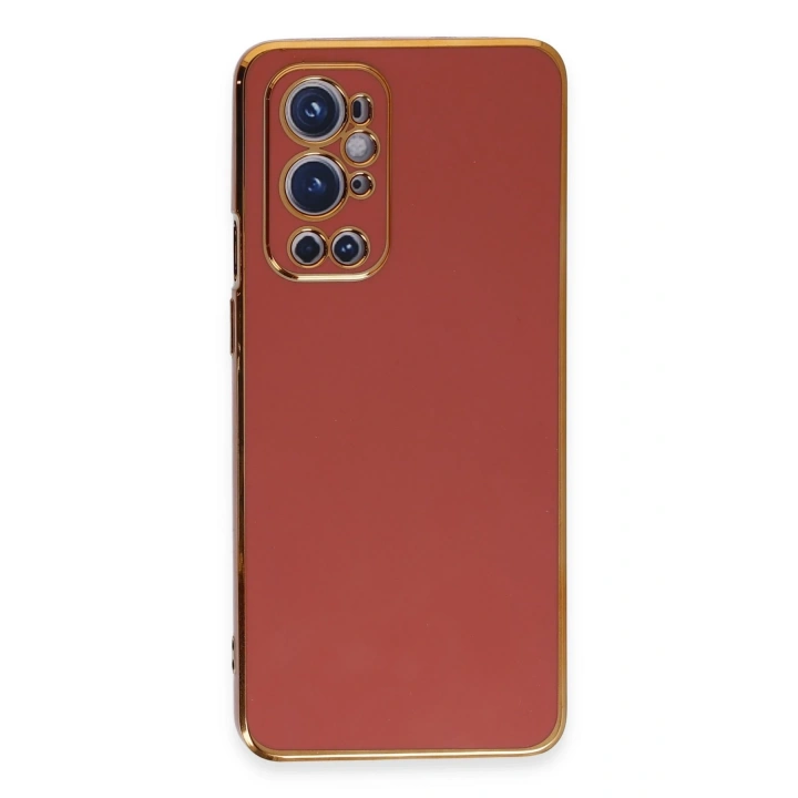 BFS  One Plus 9 Pro Kılıf Volet Silikon - Kırmızı