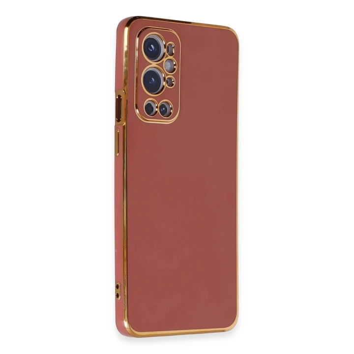 BFS  One Plus 9 Pro Kılıf Volet Silikon - Kırmızı