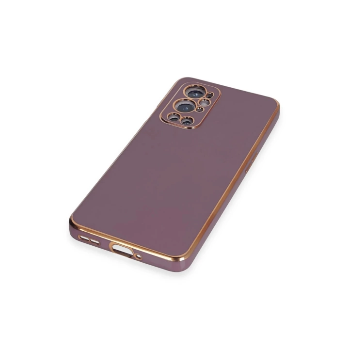 BFS  One Plus 9 Pro Kılıf Volet Silikon - Mor