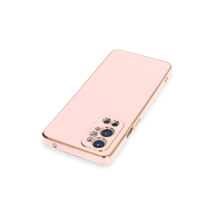 BFS  One Plus 9 Pro Kılıf Volet Silikon - Pembe
