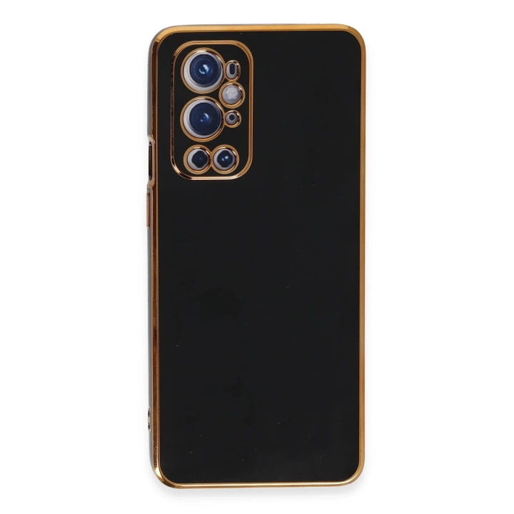 BFS  One Plus 9 Pro Kılıf Volet Silikon - Siyah