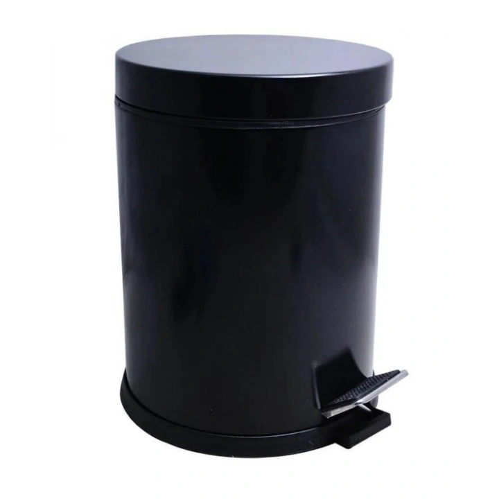 BFS Onno Siyah Pedallı Çöp Kovası 5 Lt