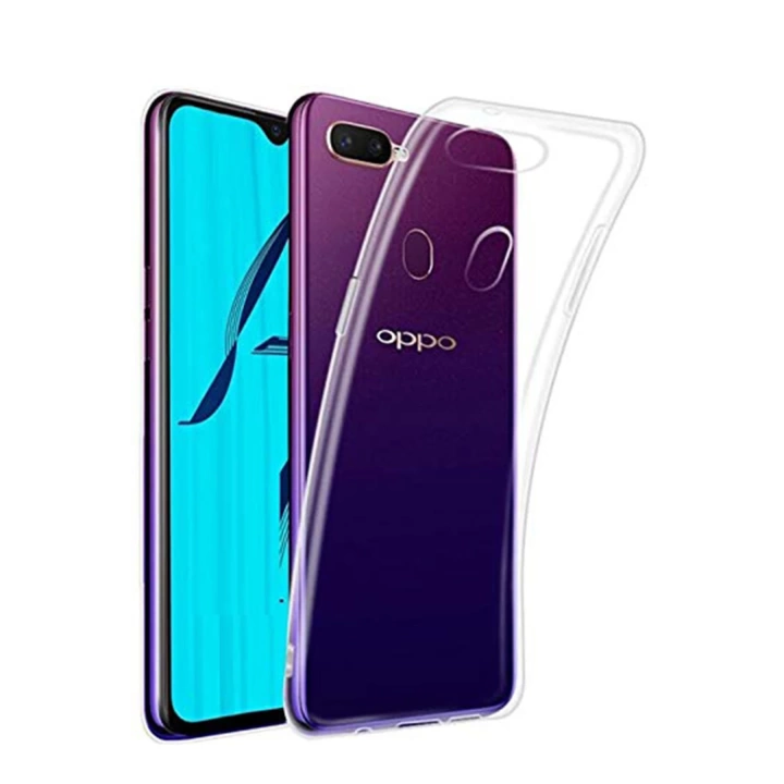 BFS  Oppo A12 Kılıf Lüx Şeffaf Silikon - Şeffaf