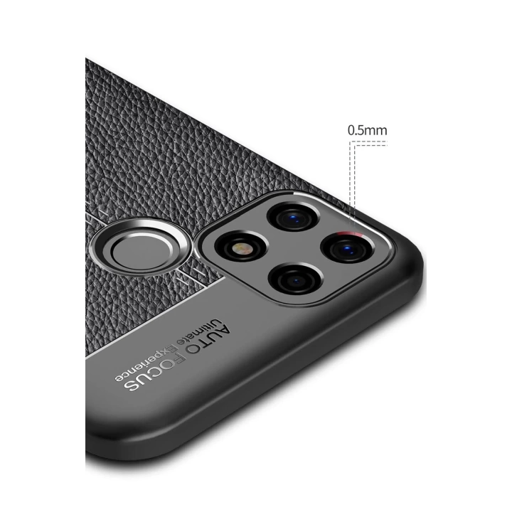 BFS  Oppo A15 Kılıf Auto Focus Kapak - Kırmızı