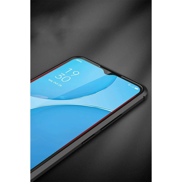 BFS  Oppo A15 Kılıf Auto Focus Kapak - Kırmızı