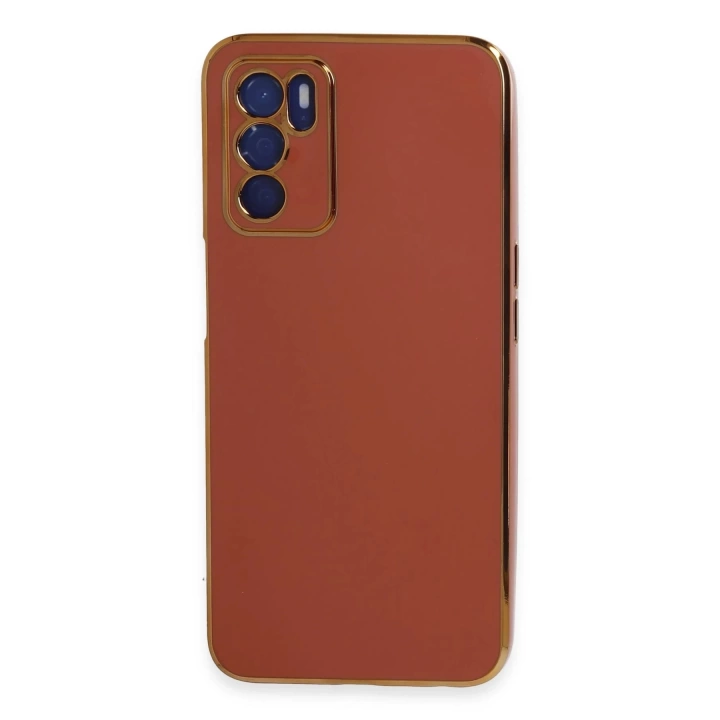 BFS  Oppo A16 Kılıf Volet Silikon - Kırmızı