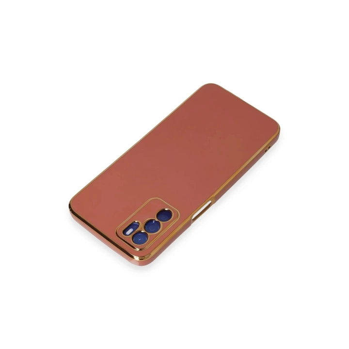 BFS  Oppo A16 Kılıf Volet Silikon - Kırmızı