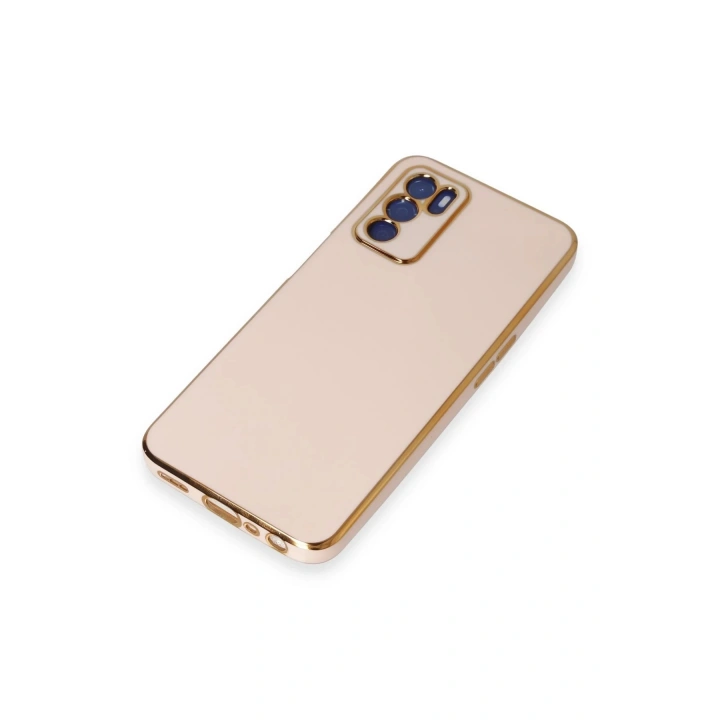 BFS  Oppo A16 Kılıf Volet Silikon - Pembe