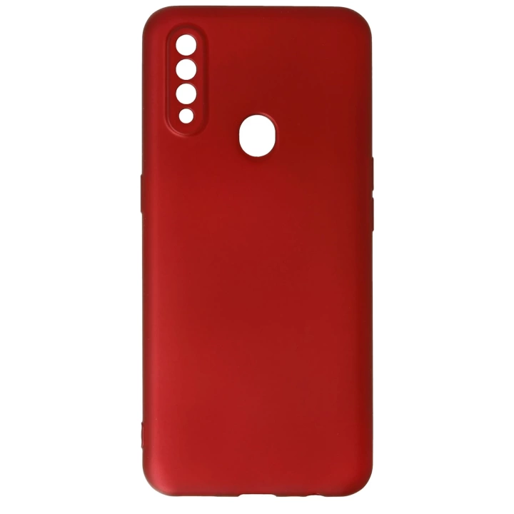 BFS  Oppo A31 Kılıf First Silikon - Bordo