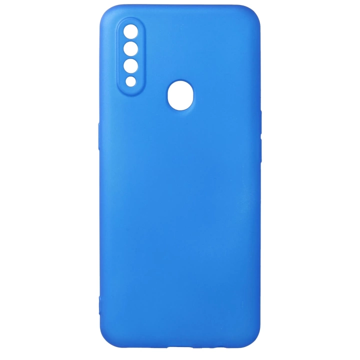 BFS  Oppo A31 Kılıf First Silikon - Mavi