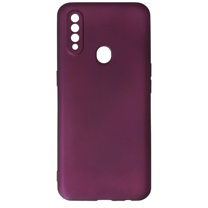 BFS  Oppo A31 Kılıf First Silikon - Mürdüm