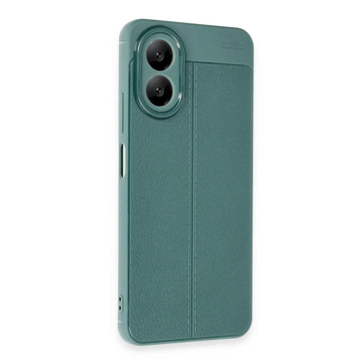 BFS  Oppo A38 Kılıf Auto Focus Kapak - Koyu Yeşil