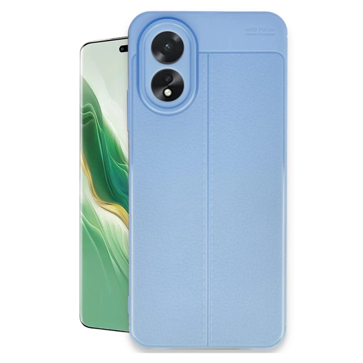 BFS  Oppo A38 Kılıf Auto Focus Kapak - Mavi