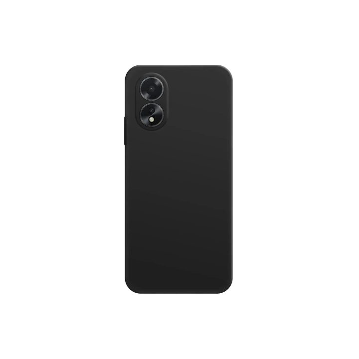 BFS  Oppo A38 Kılıf First Silikon - Siyah