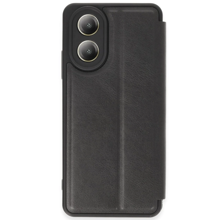 BFS  Oppo A38 Kılıf Flip Cover - Siyah