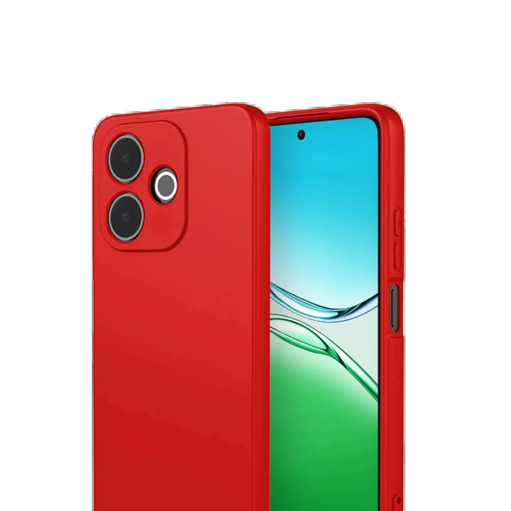 BFS Oppo A5 Pro 4G First Silikon - Kırmızı
