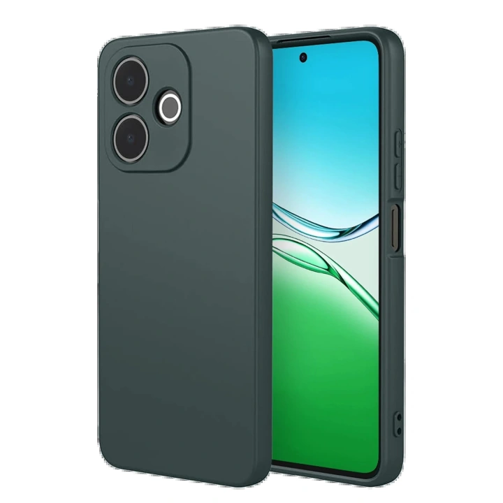 BFS Oppo A5 Pro 4G First Silikon - Koyu Yeşil