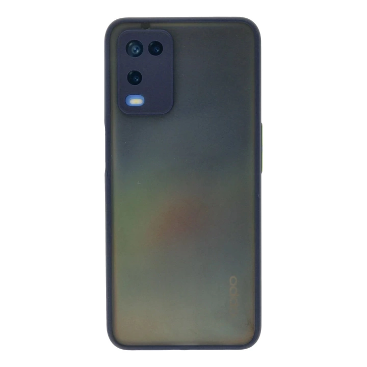 BFS  Oppo A54 4G Kılıf Montreal Silikon Kapak - Lacivert